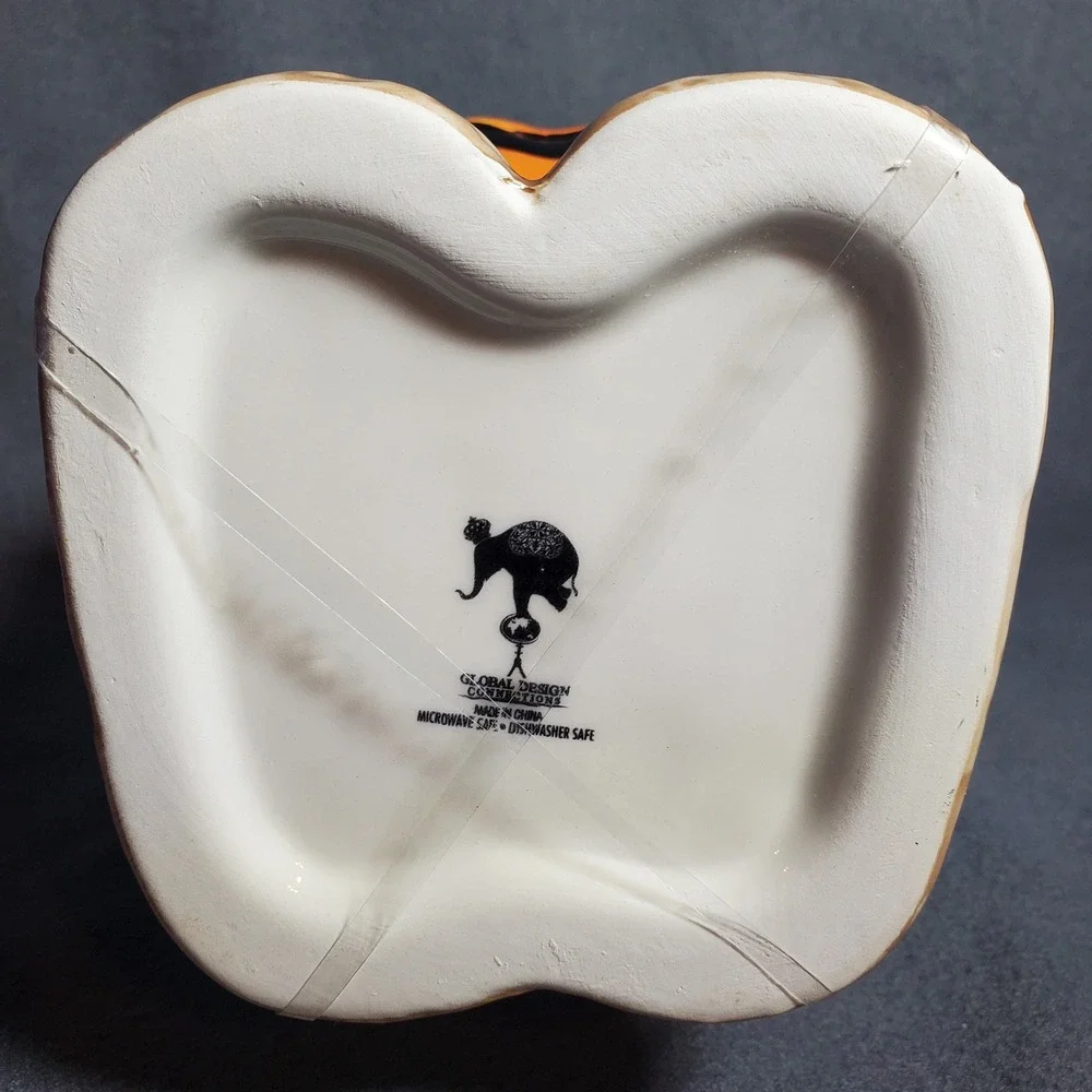 Tiktok Viral Halloween Creepy Critters Pumpkin Bear Cookie Jar 72oz